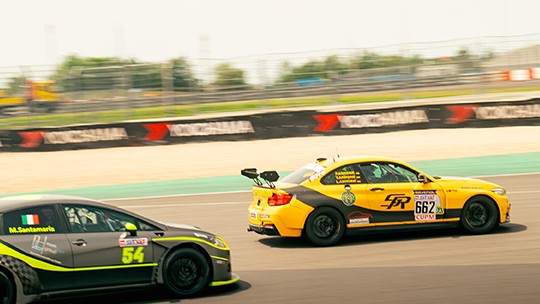 Smyrlis Racing Fahrzeug im Renneinsatz